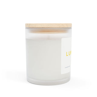 Luminous Lavender Scented Candle - 11oz Frosted Glass