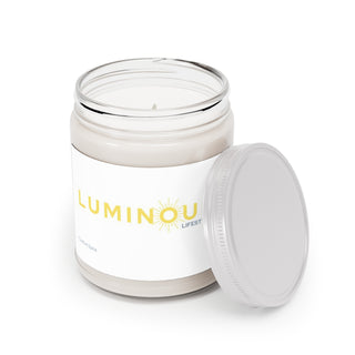 Luminous Comfort Spice Scented Candle - 9oz Relaxation Gift