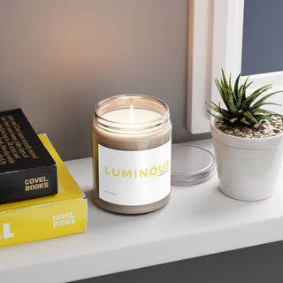 Luminous Comfort Spice Scented Candle - 9oz Relaxation Gift