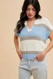 IVORY/DENIM BLUE